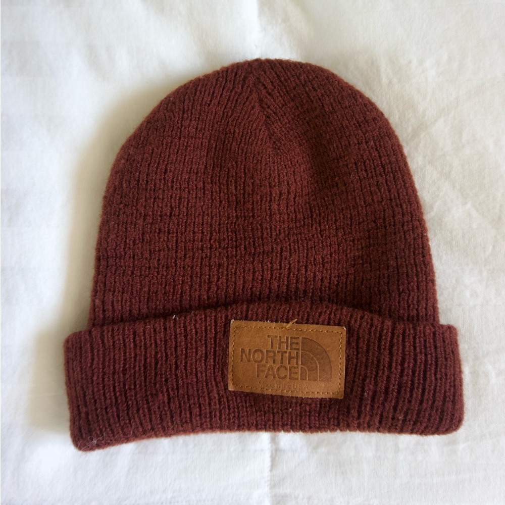 The North Face Dark Brown Knit Beanie